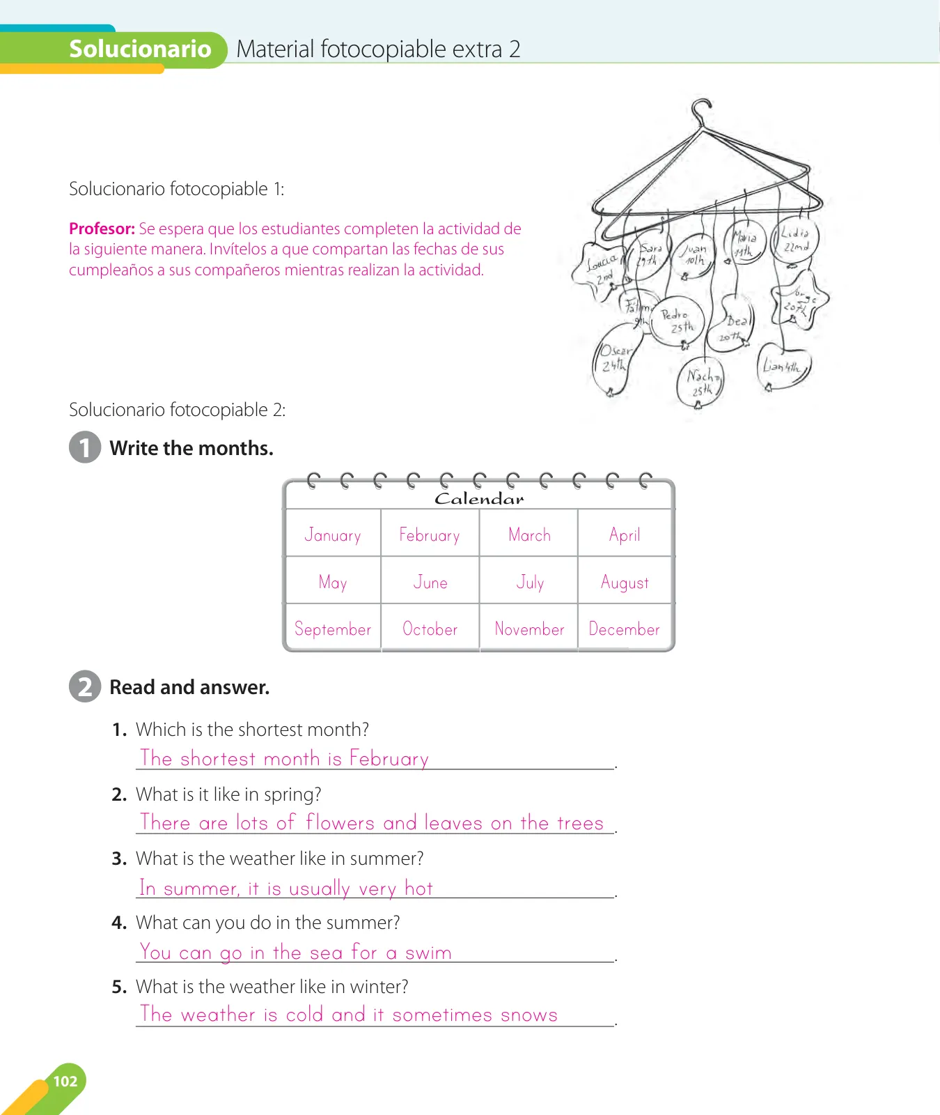 Miniatura página 104 de Inglés – Cuarto Básico | Texto del Estudiante MINEDUC – Descargar PDF · 2024
