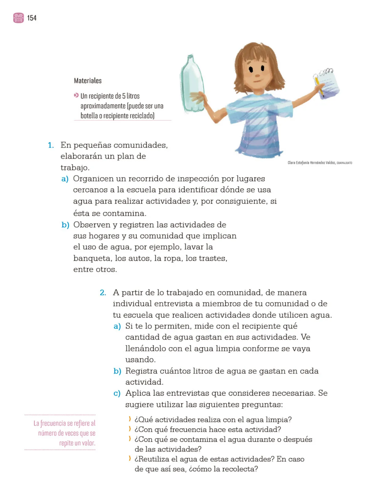 Miniatura página 157 de Proyectos Comunitarios.   Libro de Educación Primaria Grado 4°  Ciclo Escolar 2025 - 2026