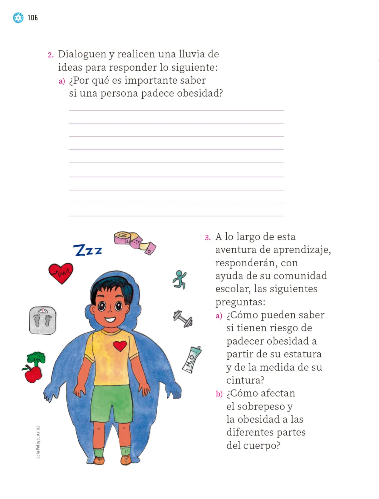 Miniatura página 107 de Proyectos Escolares.   Libro de Educación Primaria Grado 1°  Ciclo Escolar 2025 - 2026
