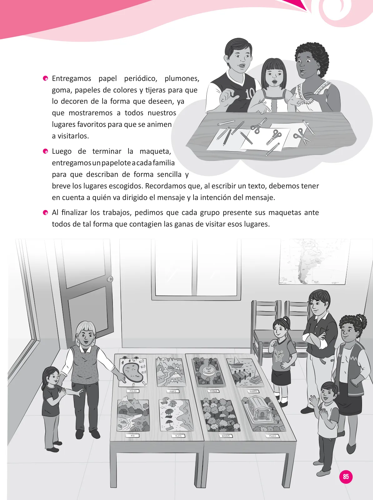Miniatura página 87 de Guía para el trabajo docente con las familias del ciclo III de Primaria · 2016