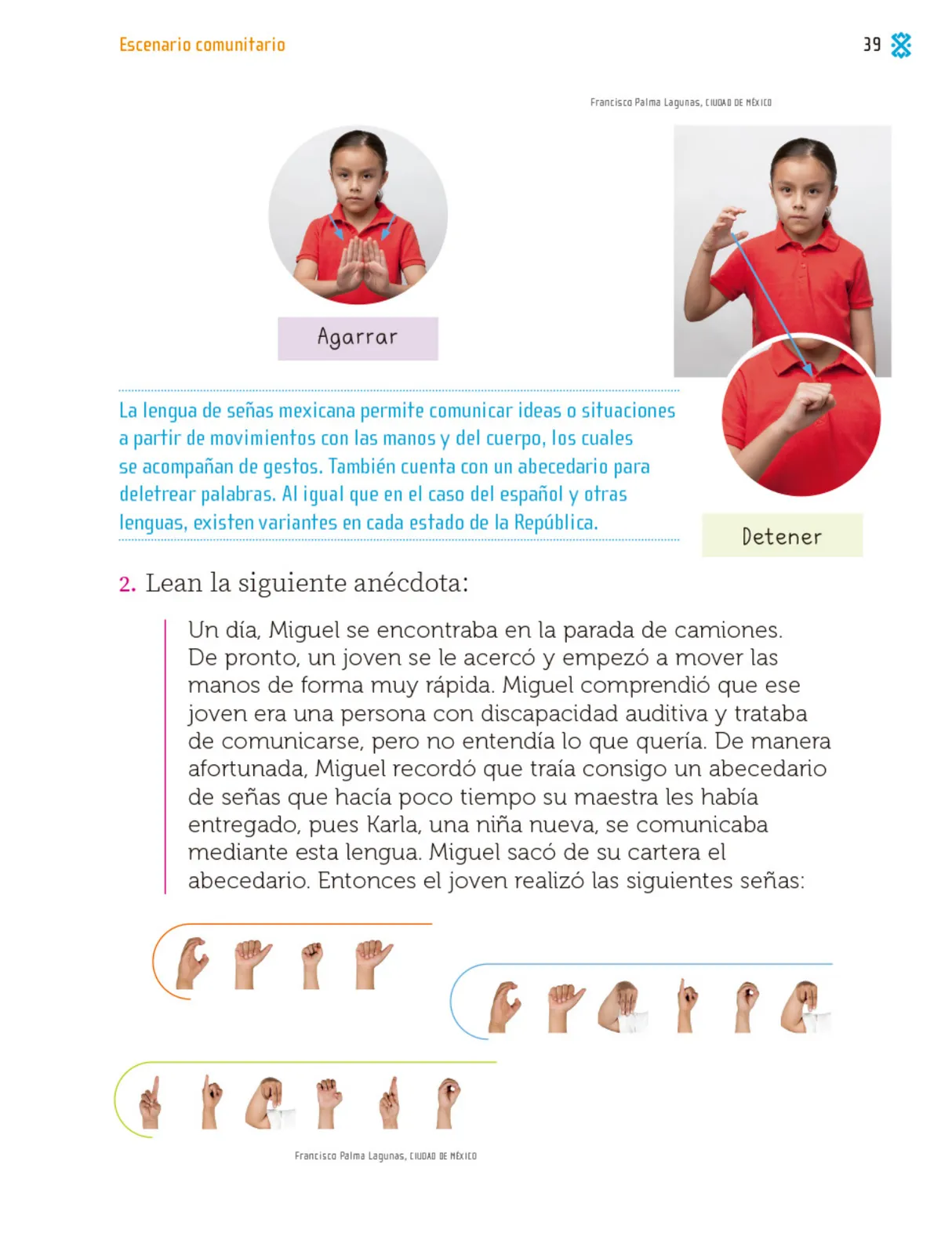 Página 40 de Proyectos Comunitarios.   Libro de Educación Primaria Grado 1°  Ciclo Escolar 2025 - 2026