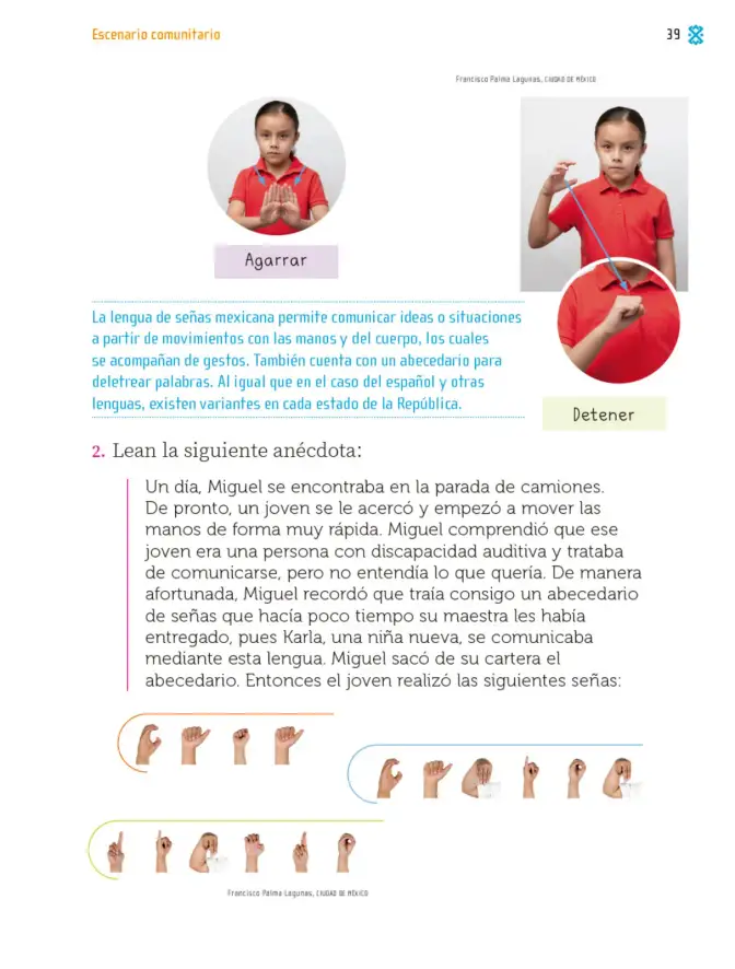 Página 40 de Proyectos Comunitarios. Libro de Educación Primaria Grado 1° Ciclo Escolar 2025 - 2026