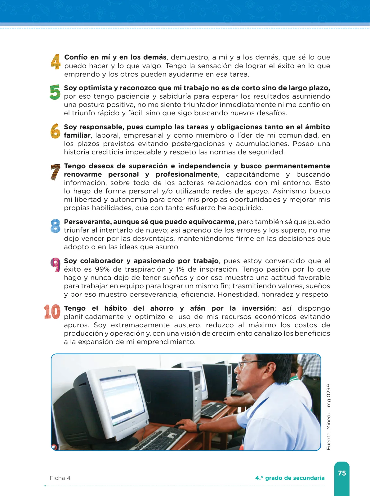 Página 77 de Fichas de aprendizaje de Comunicación 4 · 2024
