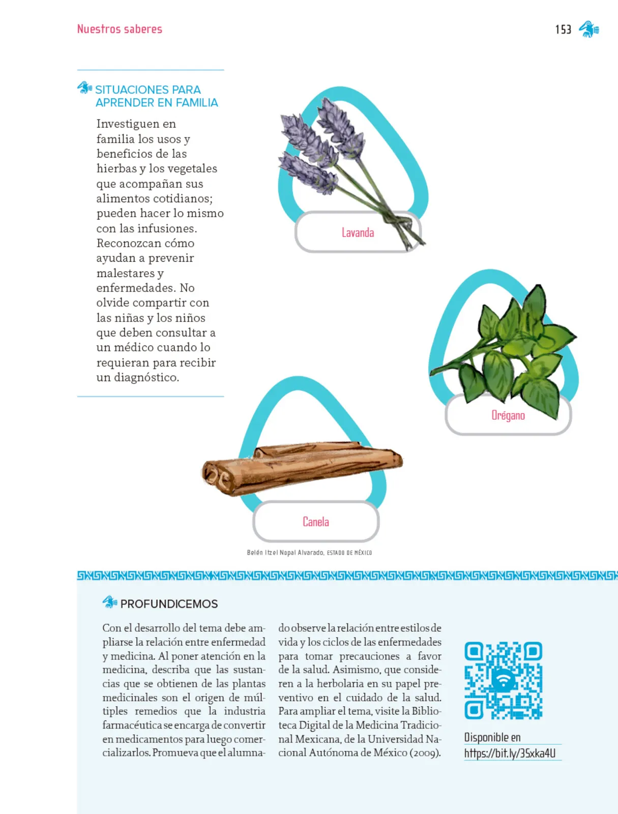 Página 154 de Nuestros saberes: Libro para alumnos, maestros y familia. Libro de Educación Primaria Grado 1° Ciclo Escolar 2025 - 2026