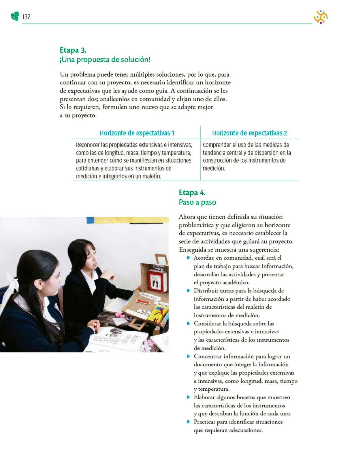 Miniatura página 133 de Colección Nanahuatzin. Nuestro libro de Proyectos. Tomo I.   Libro de Educación Telesecundaria Grado 3°  Ciclo Escolar 2025 - 2026