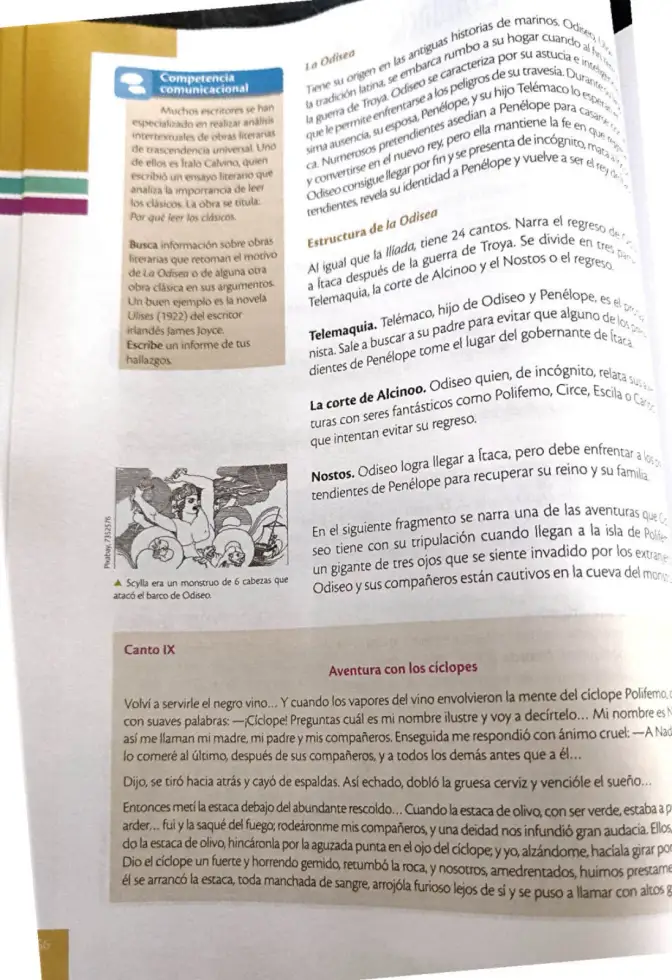 Página 73 de Lengua y Literatura 1 BGU · 2025