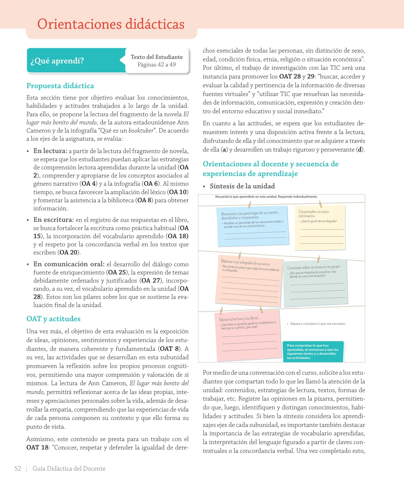 Miniatura página 54 de Lenguaje y Comunicación – Cuarto Básico | Texto del Estudiante MINEDUC – Descargar PDF · 2024