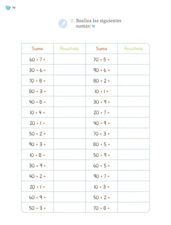 Página 71 de Múltiples lenguajes. Trazos y números. Libro de Educación Primaria Grado 1° Ciclo Escolar 2025 - 2026