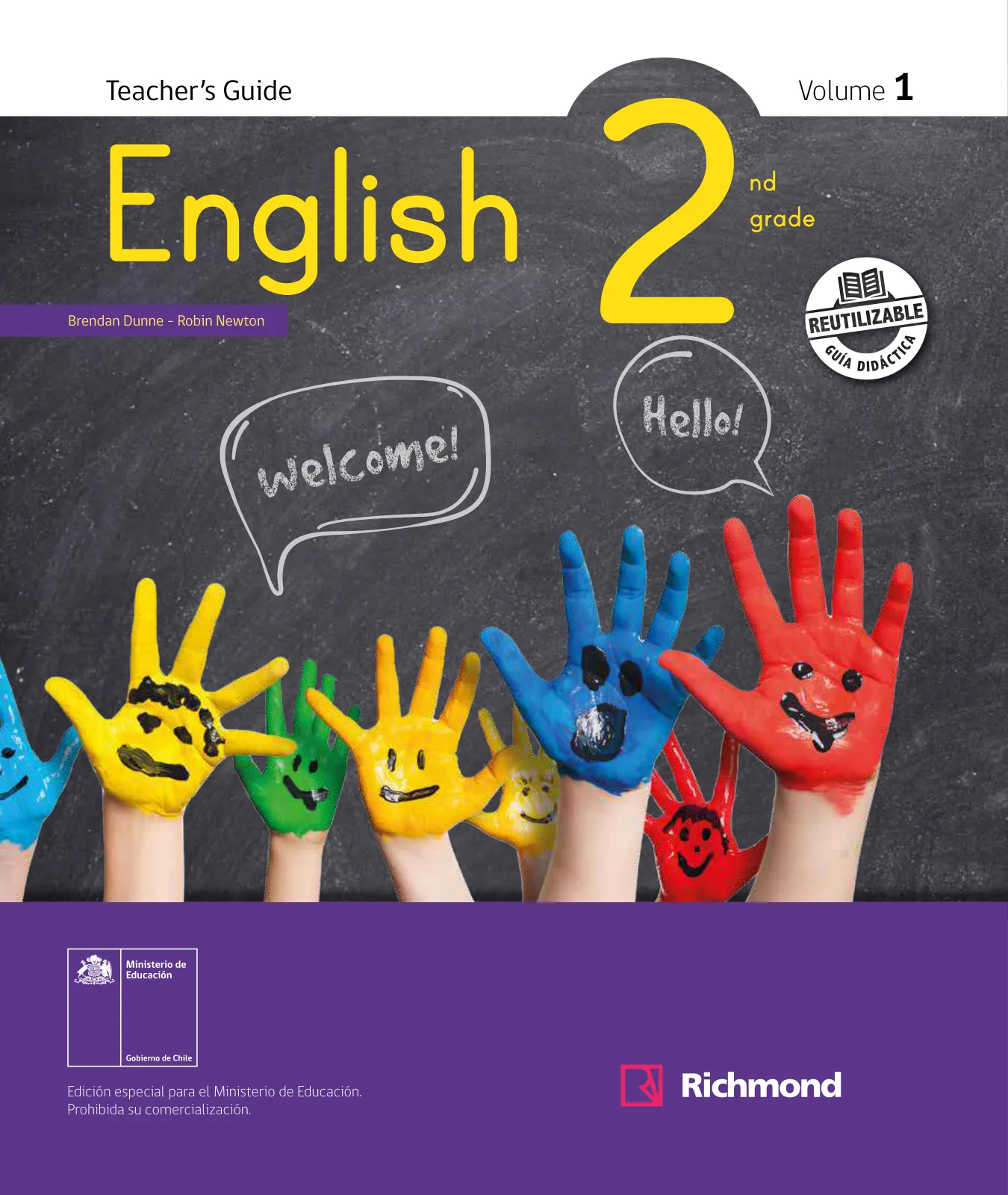 Portada de Inglés – Segundo Básico | Texto del Estudiante MINEDUC – Descargar PDF · 2024
