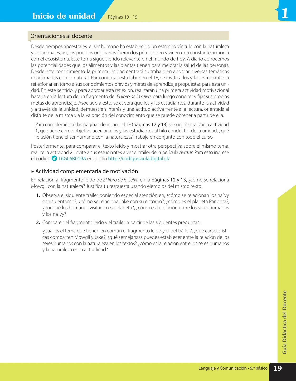 Página 30 de Lenguaje y Comunicación – Sexto Básico | Texto del Estudiante MINEDUC – Descargar PDF · 2024