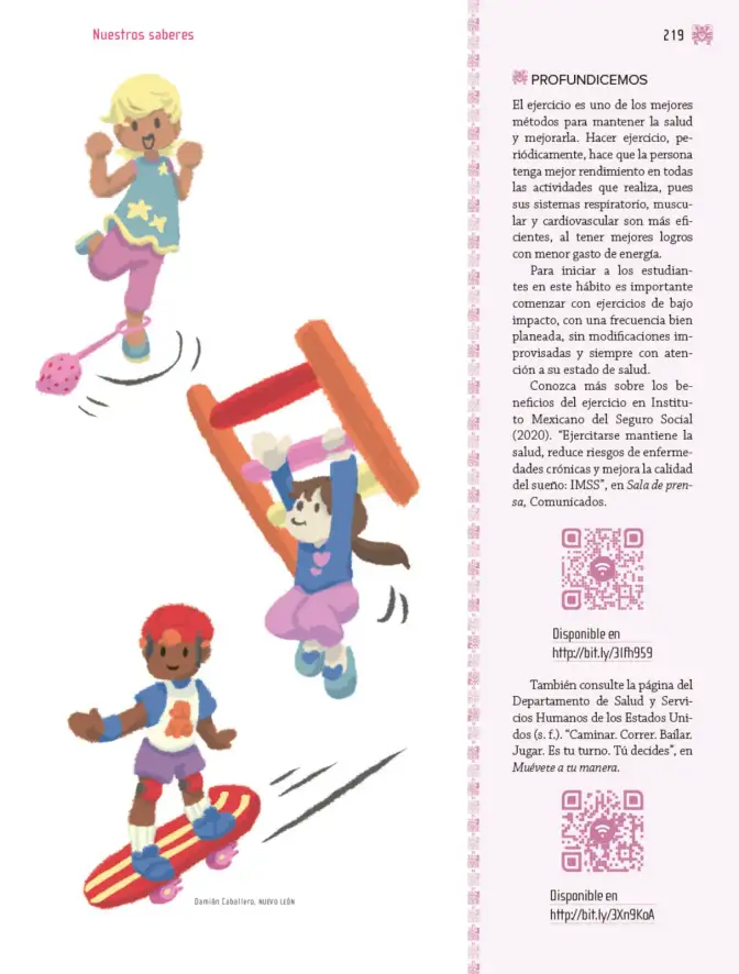 Página 220 de Nuestros saberes: Libro para alumnos, maestros y familia. Libro de Educación Primaria Grado 4° Ciclo Escolar 2025 - 2026
