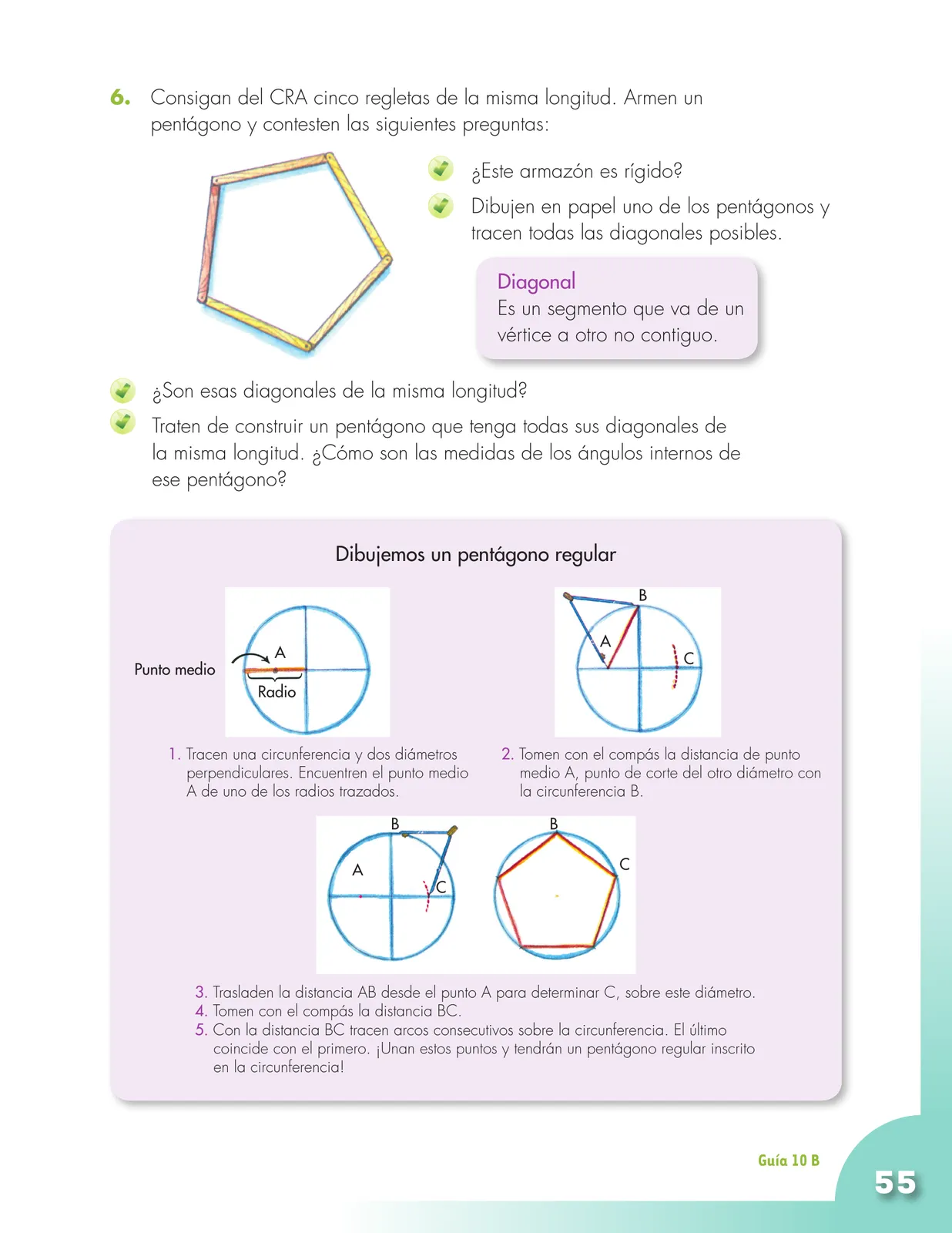 Miniatura página 55 de Matematica 5° · Cartilla 02