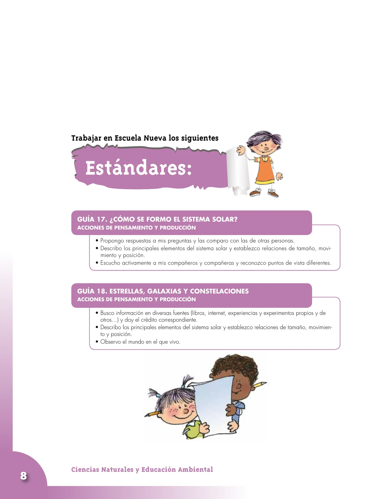 Página 8 de Ciencias Naturales 5° · Cartilla 03