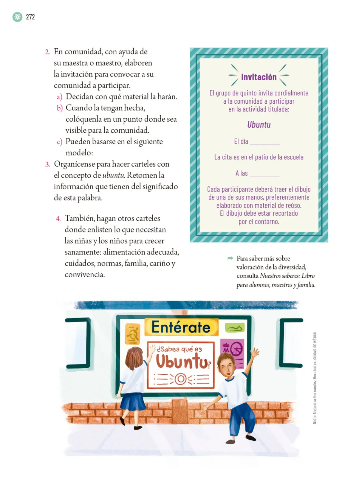 Página 275 de Proyectos Escolares. Libro de Educación Primaria Grado 5° Ciclo Escolar 2025 - 2026
