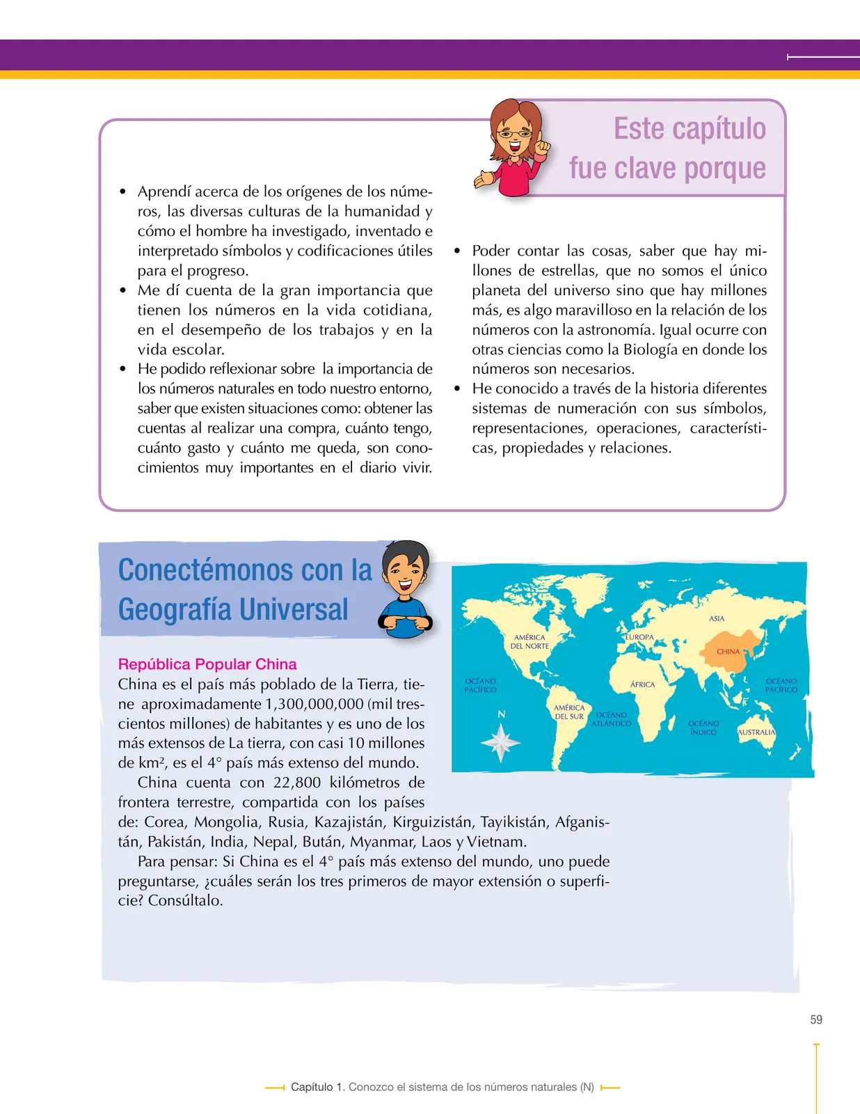 Página 59 de Matematica 6° · Secundaria Activa