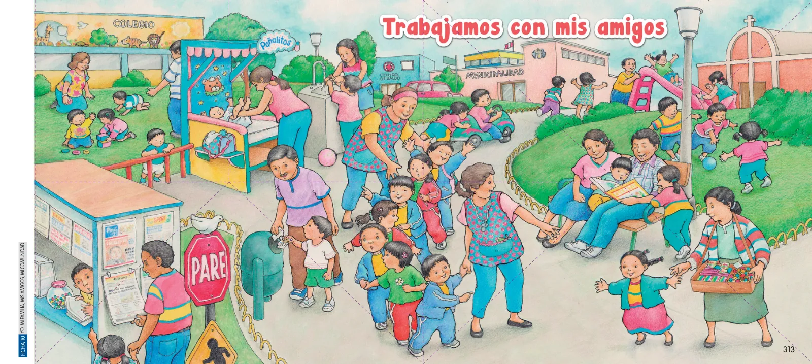 Miniatura página 315 de Aprendemos jugando : cuaderno de trabajo para niños y niñas de 5 años · 2017