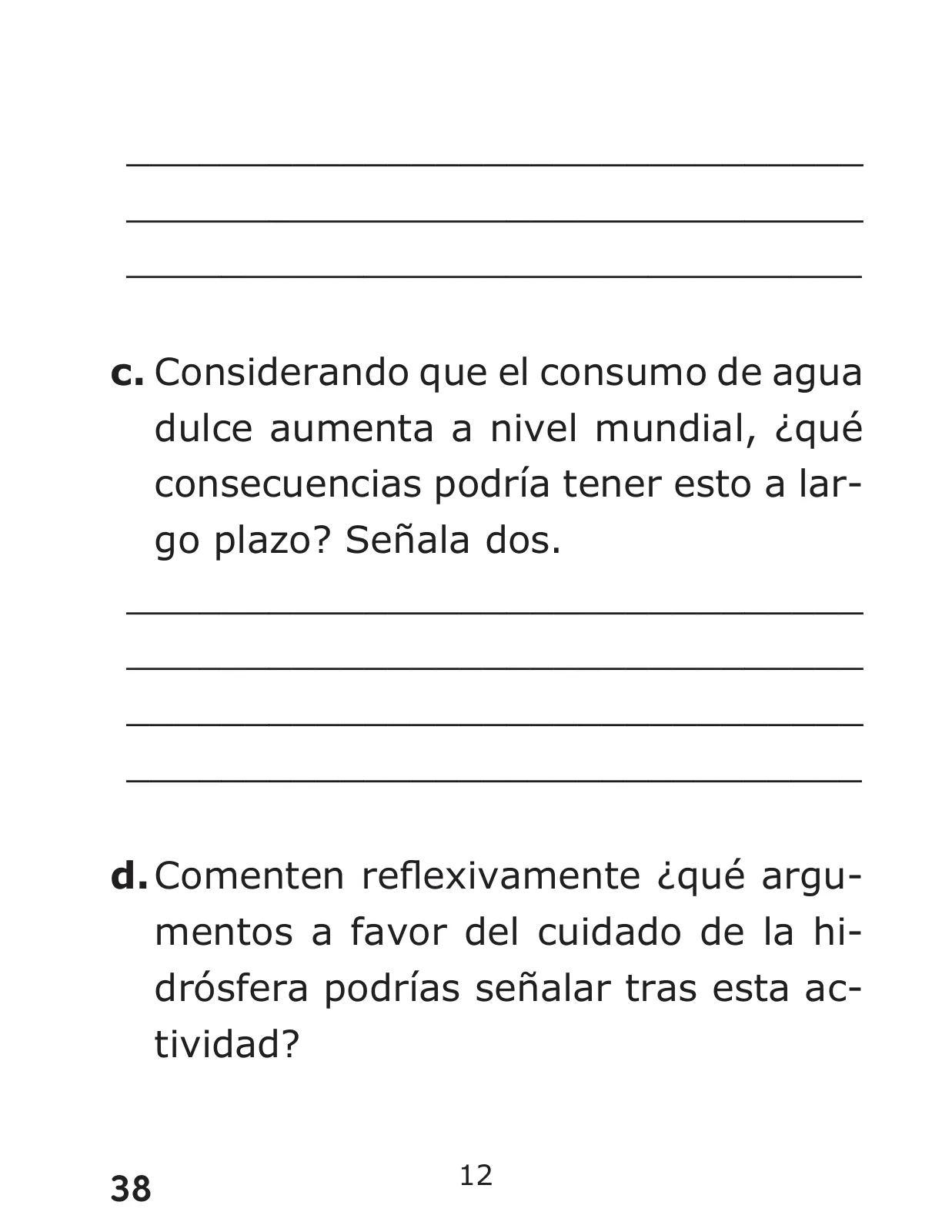 Página 38 de Libro de Ciencias Naturales – Quinto Básico | Texto del Estudiante MINEDUC – Descargar PDF · 2024