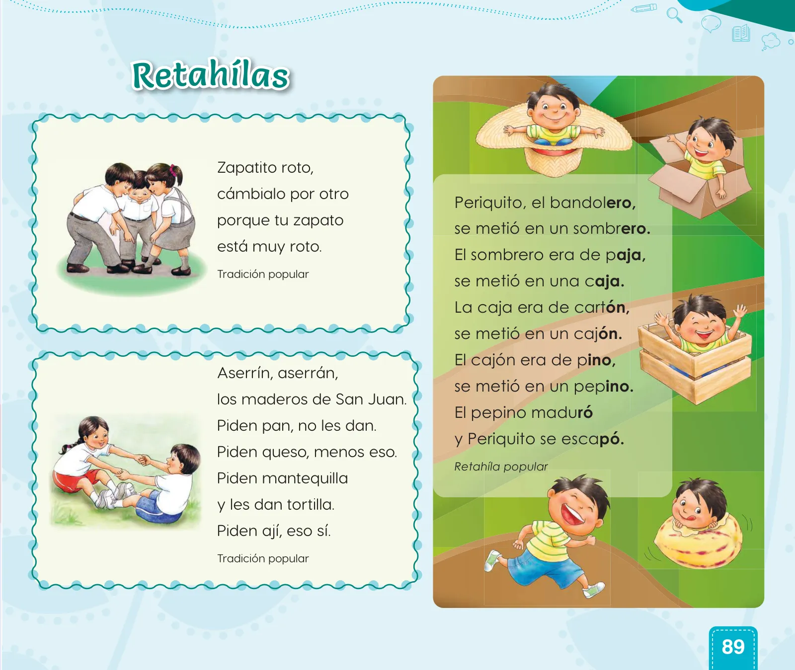 Miniatura página 91 de Cuadernillo de Comunicación 1. Primer grado de Primaria · 2024