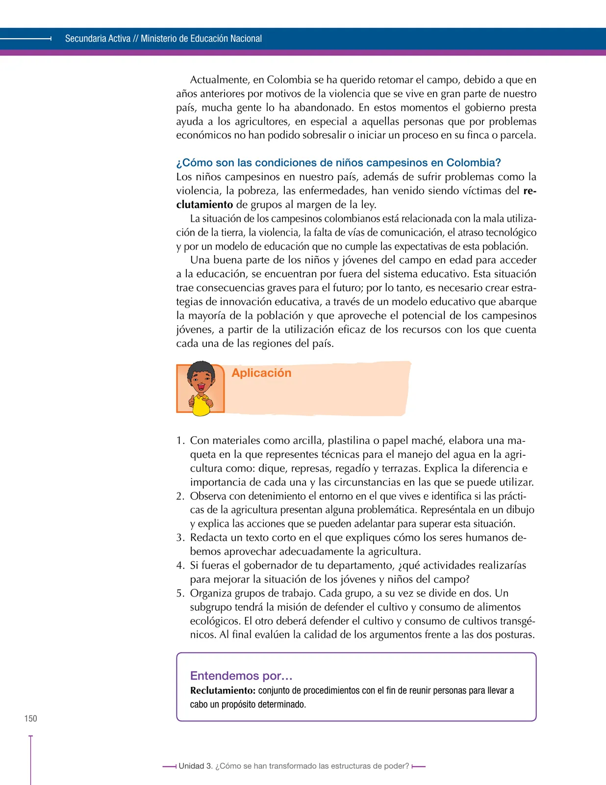 Página 150 de Ciencias Sociales 6° · Secundaria Activa
