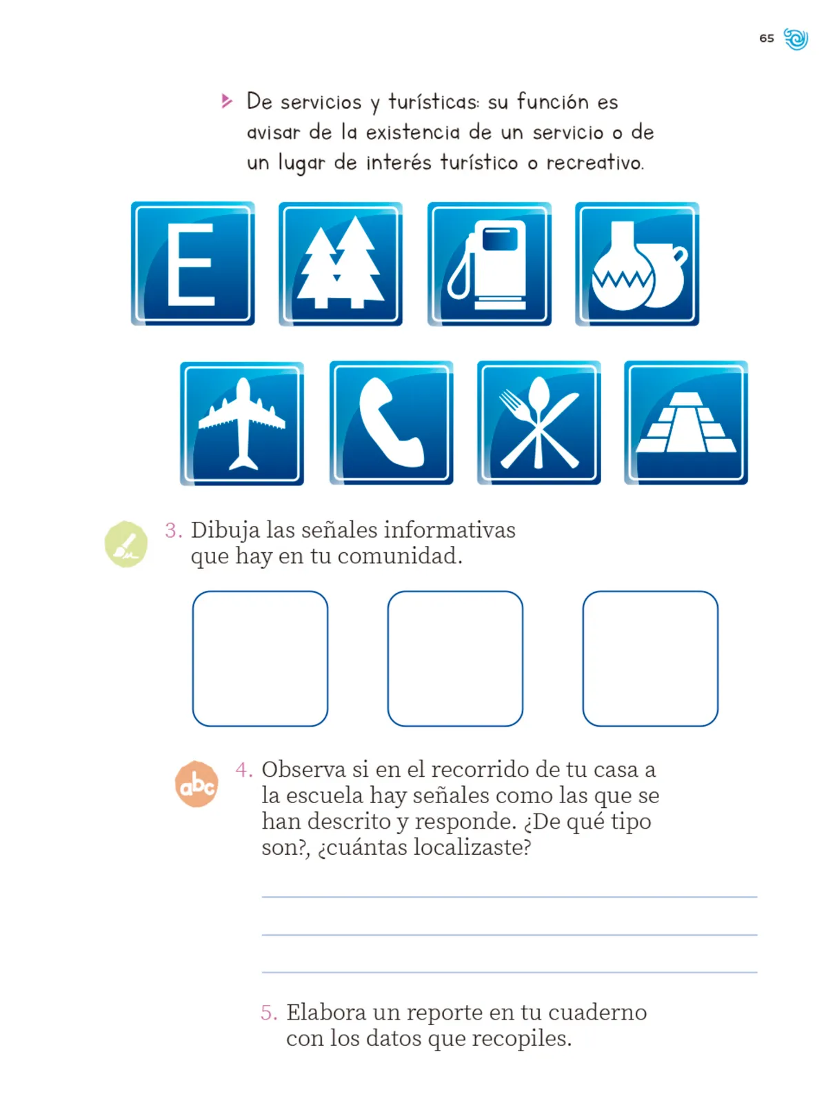 Miniatura página 66 de Múltiples lenguajes. Trazos y palabras.   Libro de Educación Primaria Grado 2°  Ciclo Escolar 2025 - 2026