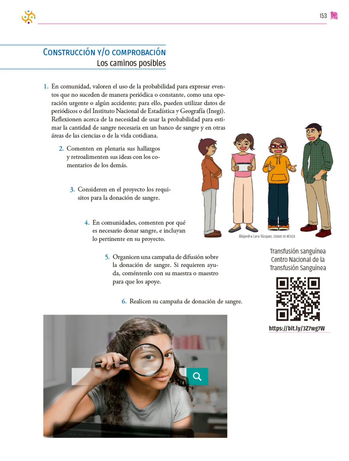 Página 154 de Colección Nanahuatzin. Nuestro libro de proyectos. Libro de Educación Secundaria Grado 3° Ciclo Escolar 2025 - 2026