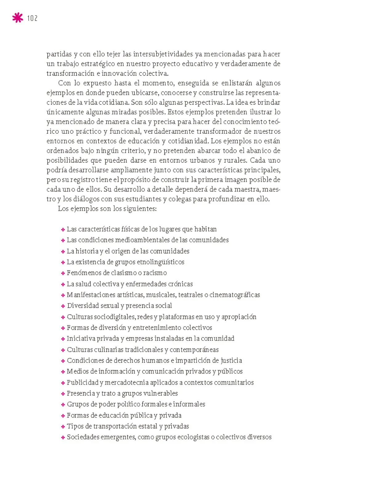 Miniatura página 103 de Un libro sin recetas para la maestra y el maestro. Fase 6.  Libro de Educación Secundaria Grado 1°, 2°, 3°  Ciclo Escolar 2025 - 2026