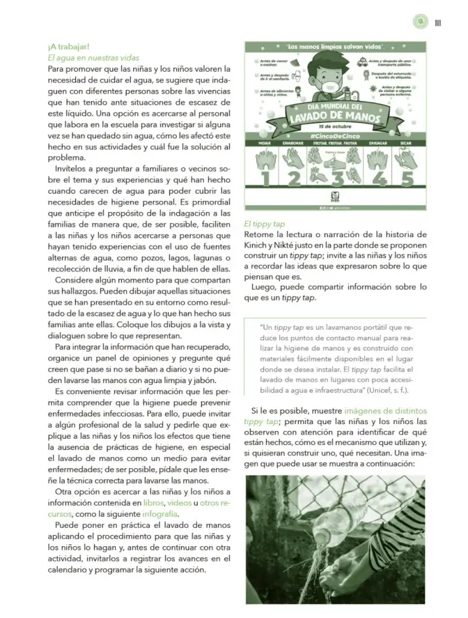 Página 112 de Modalidades de trabajo para la acción transformadora y el codiseño Libro de Educación Preescolar Grado 1°, 2°, 3° Ciclo Escolar 2025 - 2026