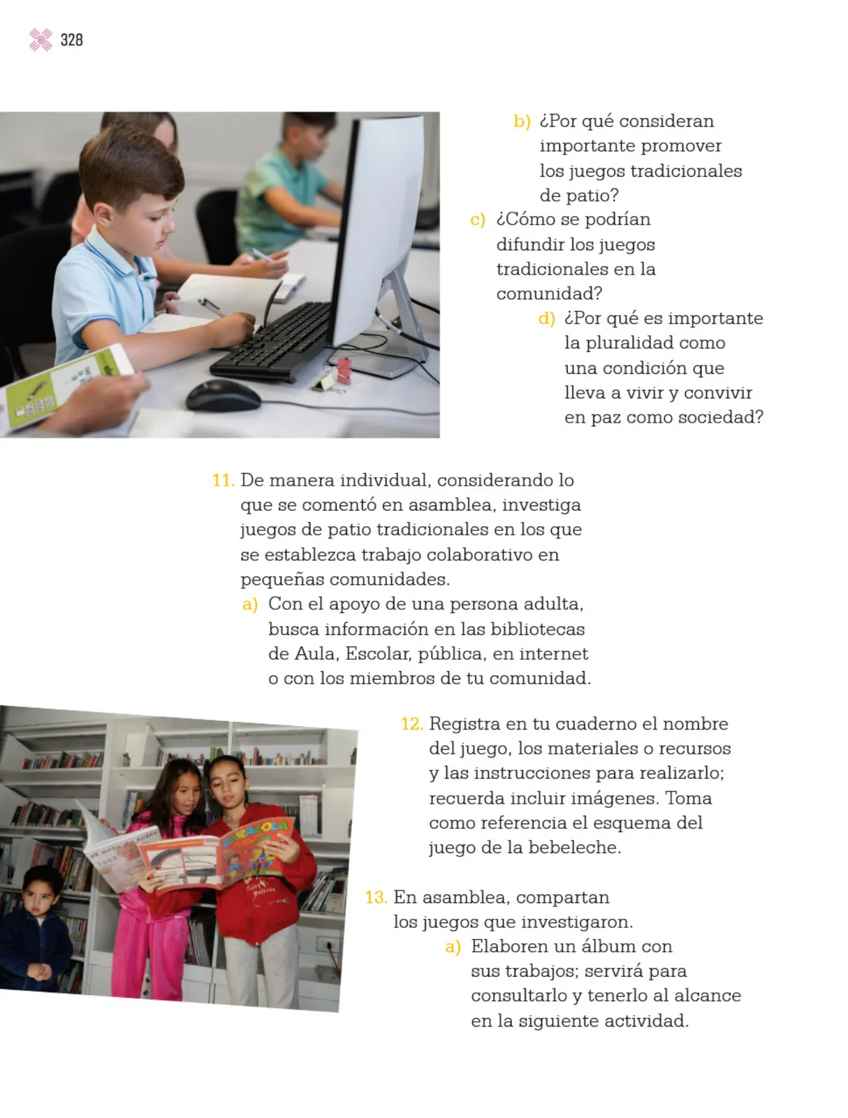 Página 331 de Proyectos Escolares. Libro de Educación Primaria Grado 3° Ciclo Escolar 2025 - 2026