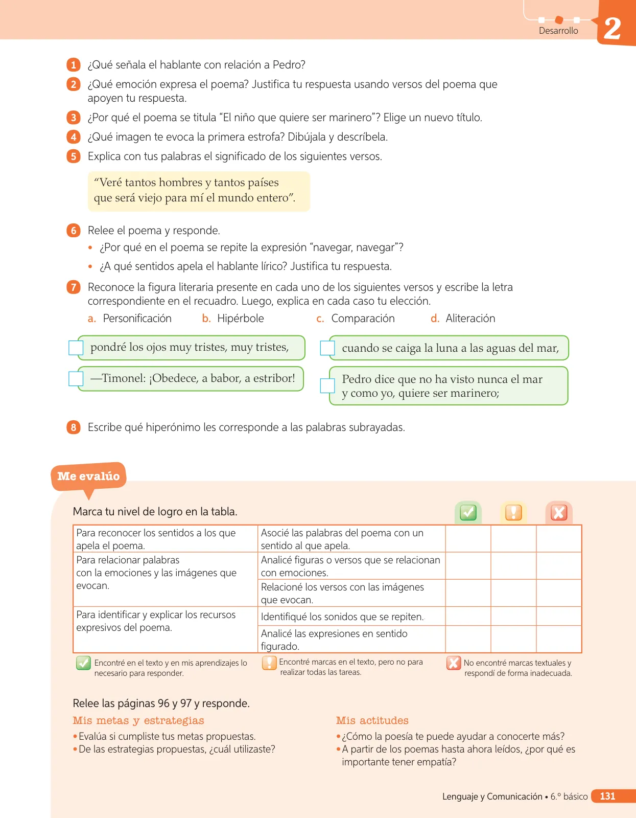 Página 230 de Lenguaje y Comunicación – Sexto Básico | Texto del Estudiante MINEDUC – Descargar PDF · 2024