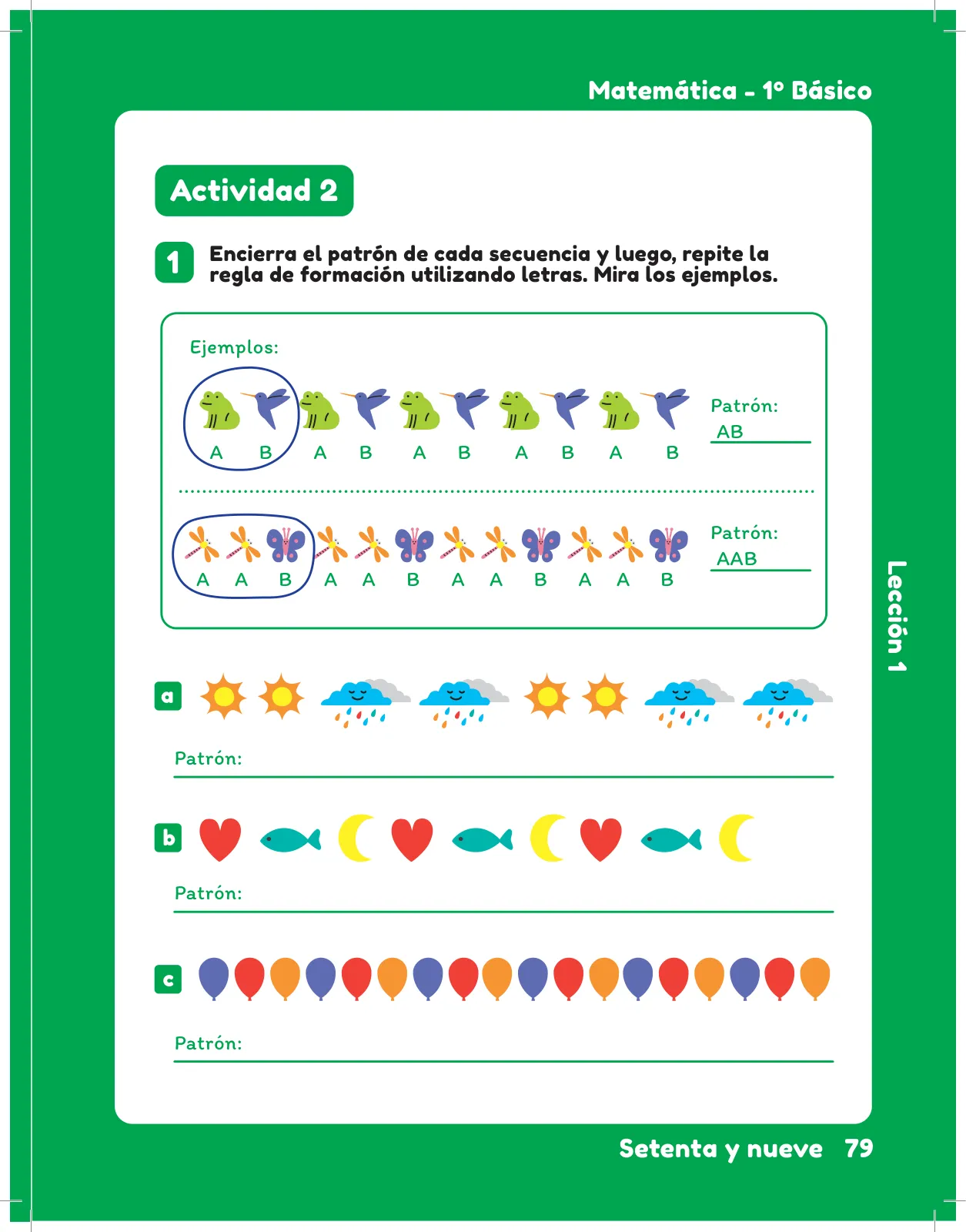 Página 81 de Matemática – Segundo Básico | Texto del Estudiante MINEDUC – Descargar PDF · 2024
