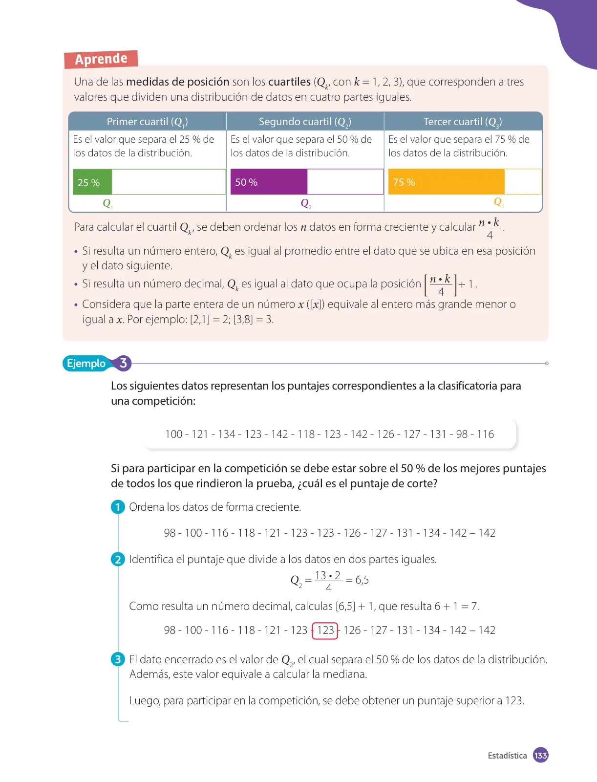 Miniatura página 135 de Matemática – Octavo Básico | Texto del Estudiante MINEDUC – Descargar PDF · 2024
