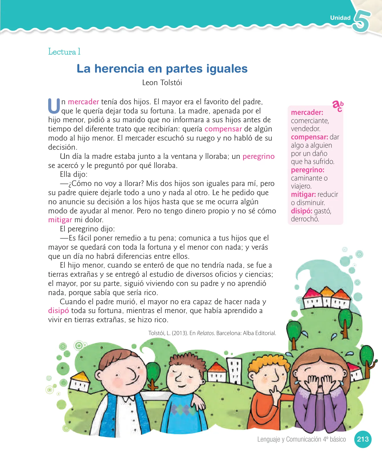 Miniatura página 215 de Lenguaje y Comunicación – Cuarto Básico | Texto del Estudiante MINEDUC – Descargar PDF · 2024