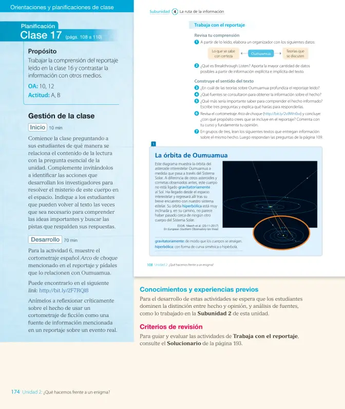 Página 176 de Lengua y Literatura – Octavo Básico | Texto del Estudiante MINEDUC – Descargar PDF · 2024
