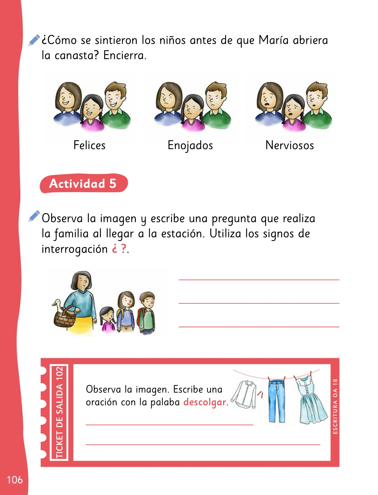 Miniatura página 108 de Lenguaje y Comunicación – Segundo Básico – Texto del Estudiante MINEDUC – Descargar PDF · 2024