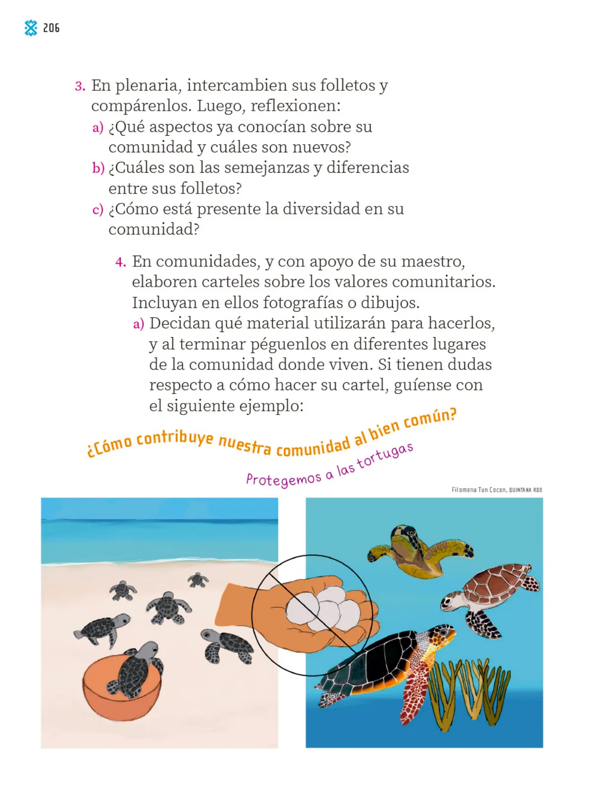 Miniatura página 207 de Proyectos Comunitarios.   Libro de Educación Primaria Grado 1°  Ciclo Escolar 2025 - 2026