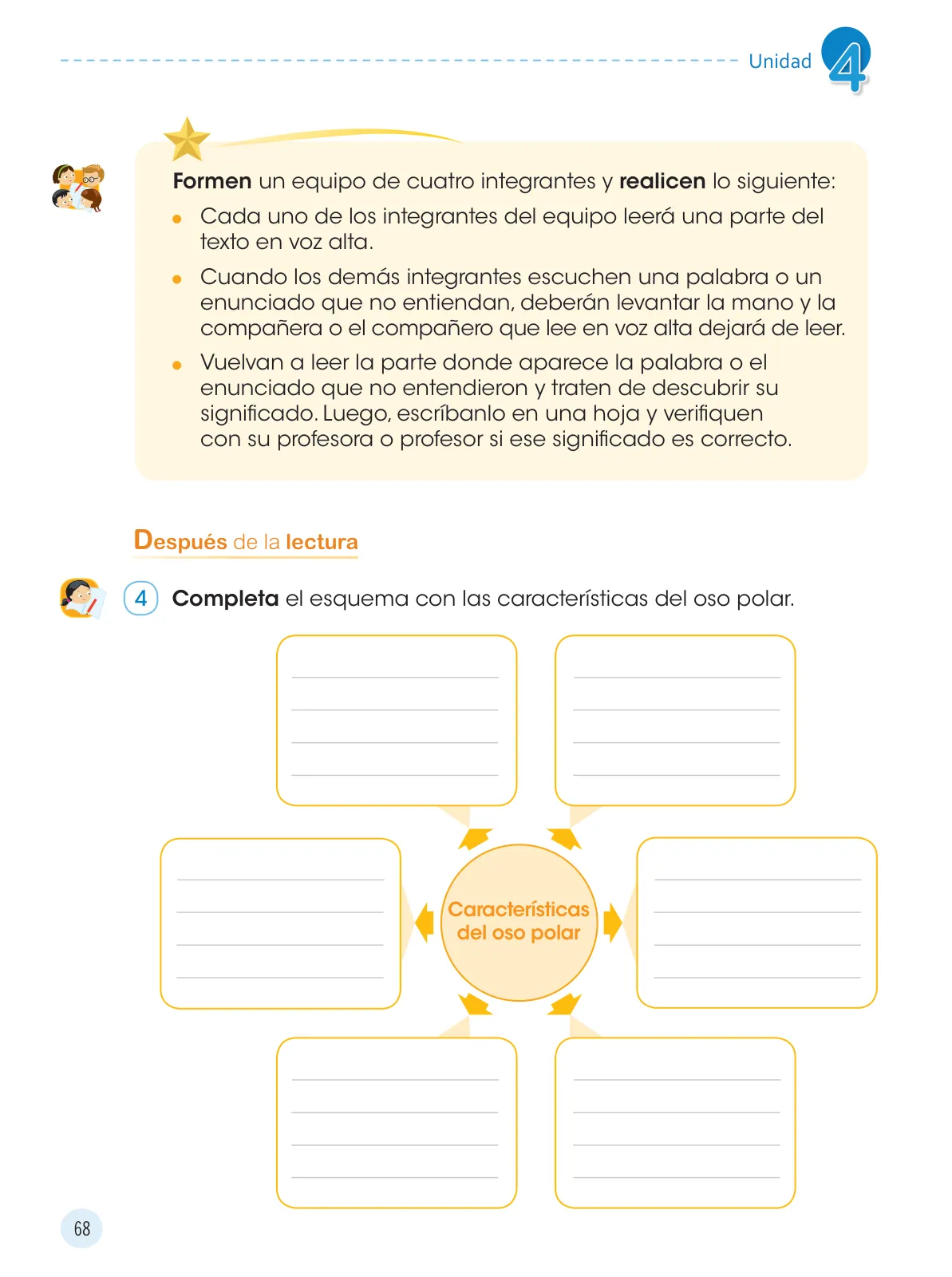 Miniatura página 70 de Comunicación 3 : cuaderno de trabajo para tercer grado de Educación Primaria 2019 · 2019