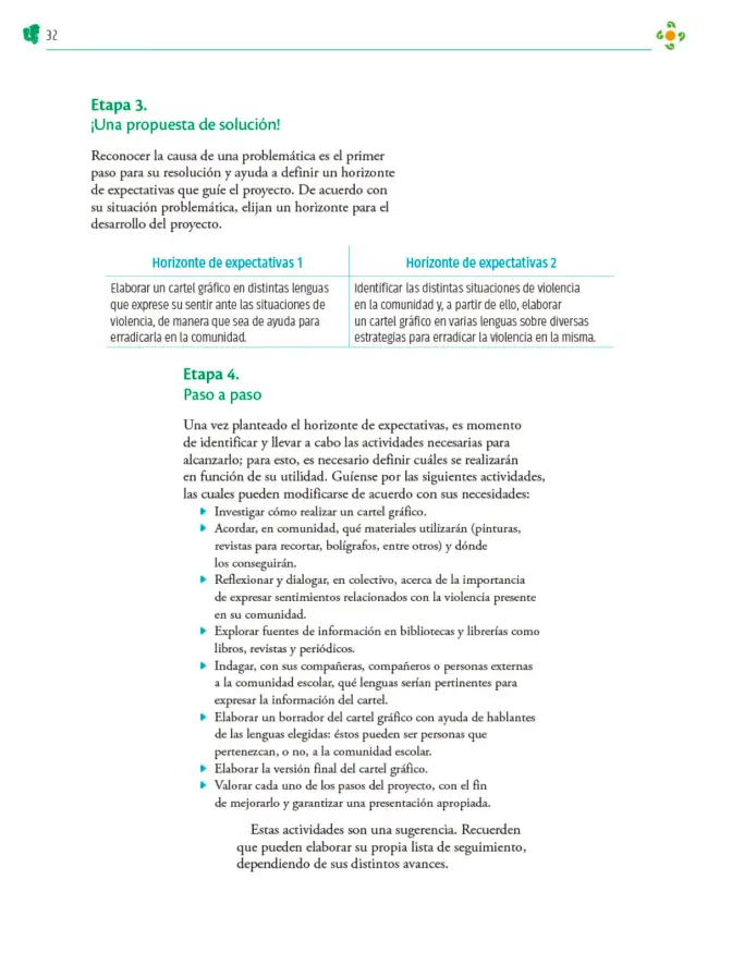Página 33 de Colección Nanahuatzin. Nuestro libro de Proyectos. Tomo III. Libro de Educación Telesecundaria Grado 3° Ciclo Escolar 2025 - 2026