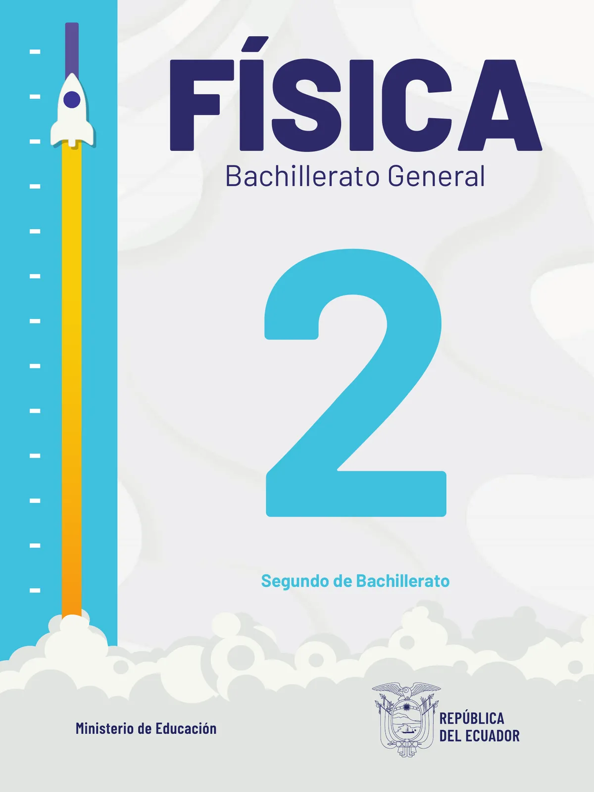 Portada de Fisica · 2do BGU · 2024