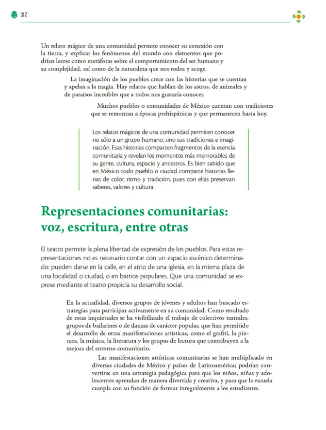 Página 313 de Colección Nanahuatzin. Lenguajes. Libro de Educación Telesecundaria Grado 3° Ciclo Escolar 2025 - 2026