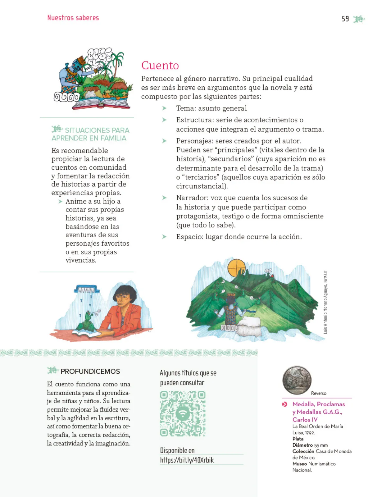 Página 60 de Nuestros saberes: Libro para alumnos, maestros y familia. Libro de Educación Primaria Grado 5° Ciclo Escolar 2025 - 2026