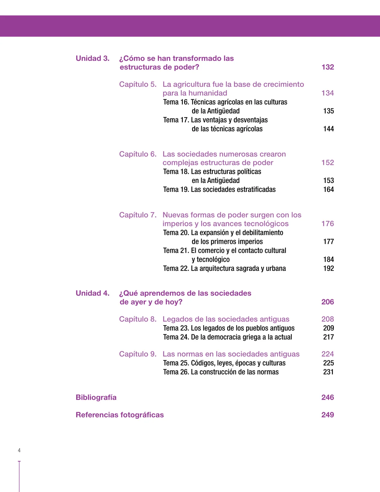 Miniatura página 4 de Ciencias Sociales 6° · Secundaria Activa