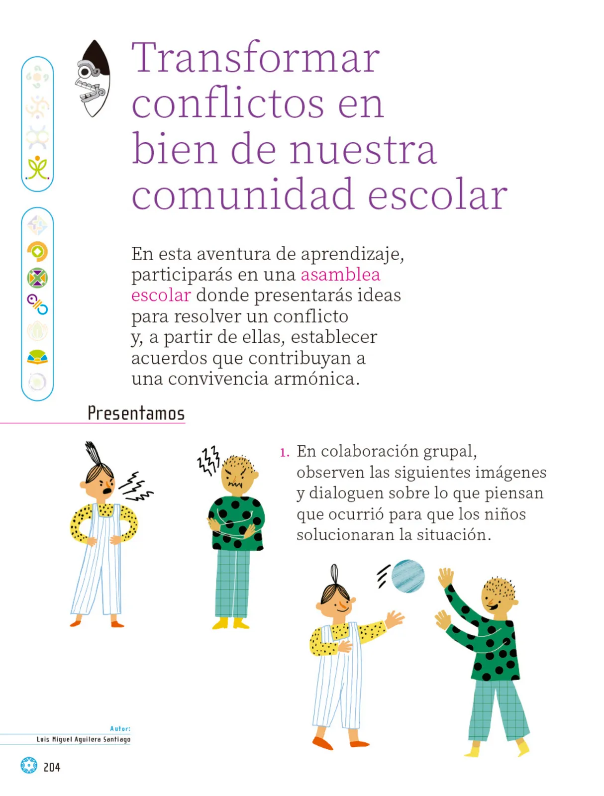 Miniatura página 205 de Proyectos Escolares.   Libro de Educación Primaria Grado 1°  Ciclo Escolar 2025 - 2026