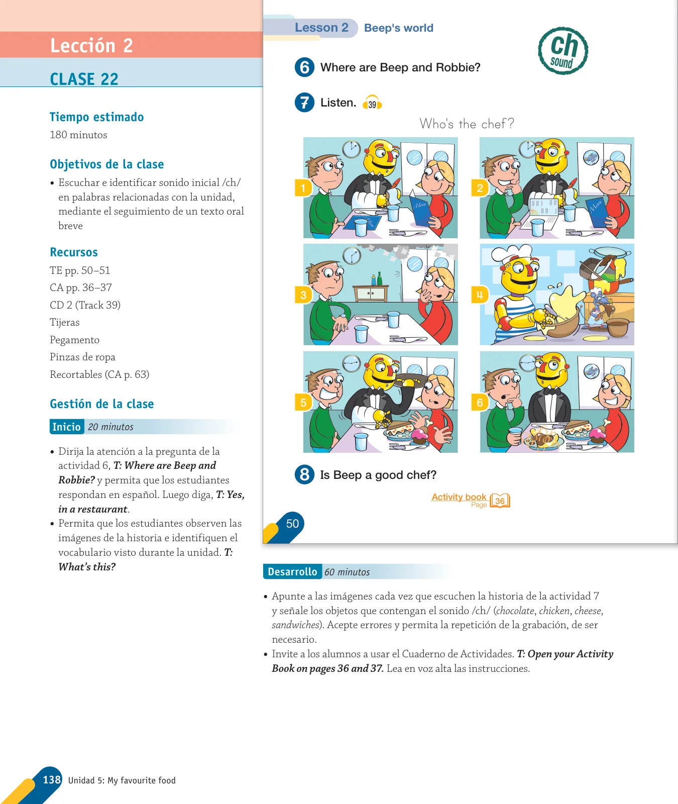 Miniatura página 22 de Inglés – Primero Básico | Student’s Book MINEDUC – Descargar PDF · 2024