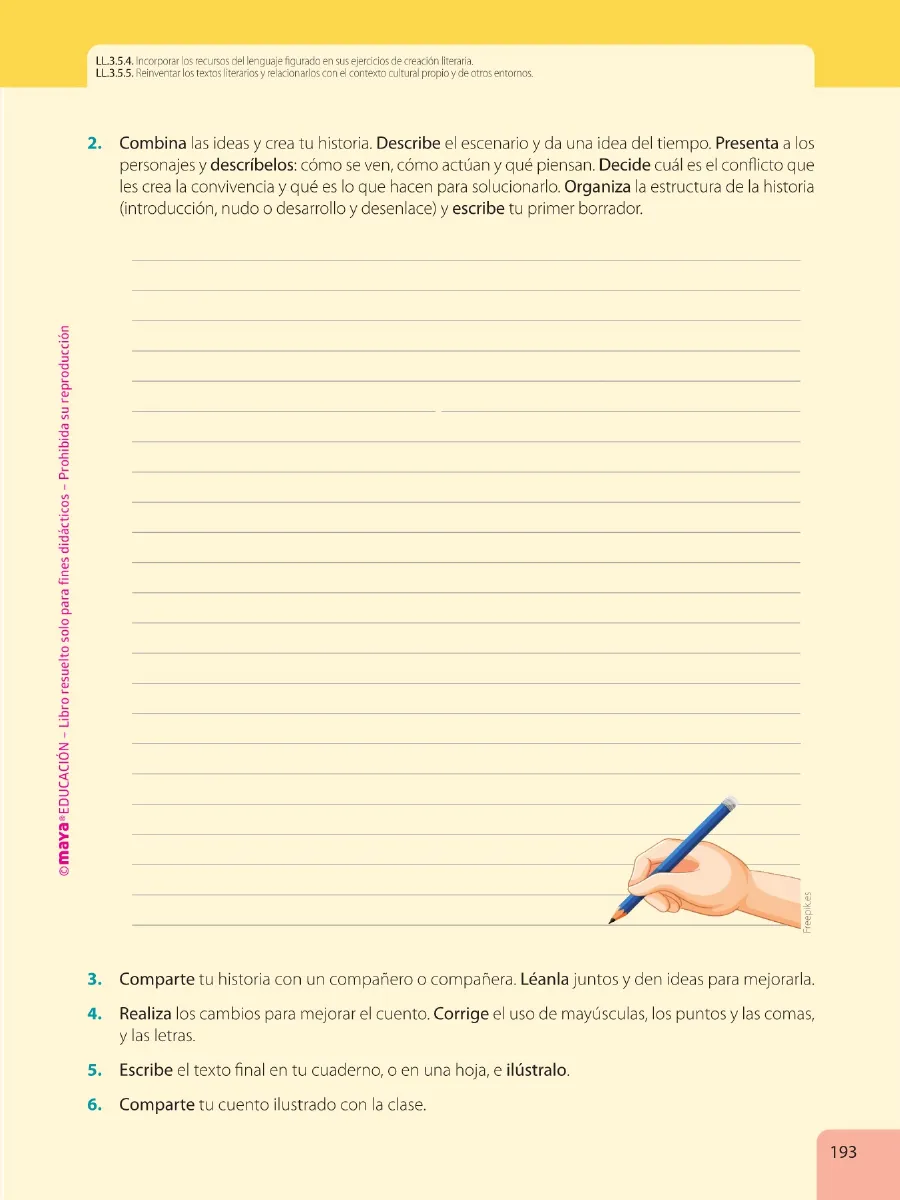 Miniatura página 195 de Lengua Y Literatura · 6 EGB · 2025