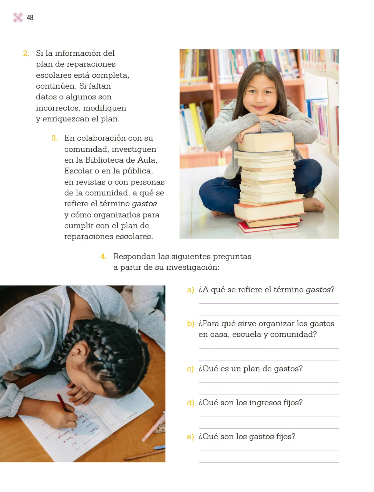 Miniatura página 51 de Proyectos Escolares.   Libro de Educación Primaria Grado 3°  Ciclo Escolar 2025 - 2026