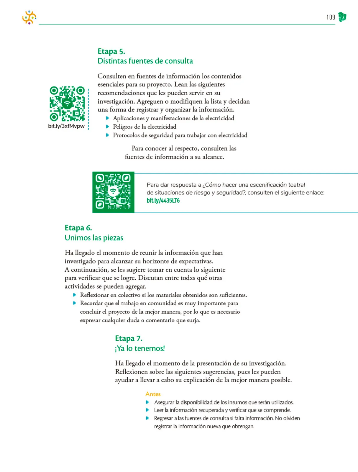 Página 110 de Colección Sk´asolil. Nuestro libro de Proyectos. Tomo III. Libro de Educación Telesecundaria Grado 2° Ciclo Escolar 2025 - 2026