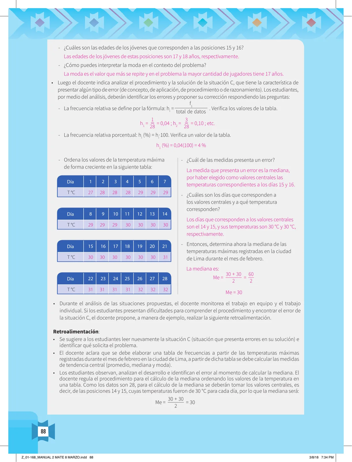 Página 90 de Resolvamos problemas 2 : manual para el docente 2018 · 2018