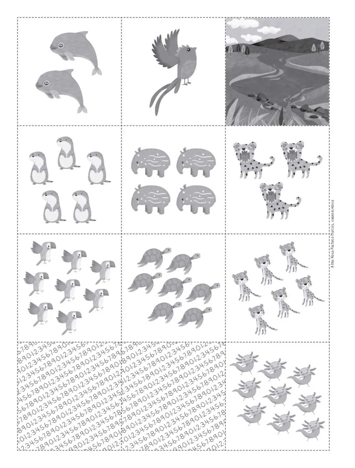Página 119 de Múltiples lenguajes. Trazos y números. Libro de Educación Primaria Grado 1° Ciclo Escolar 2025 - 2026