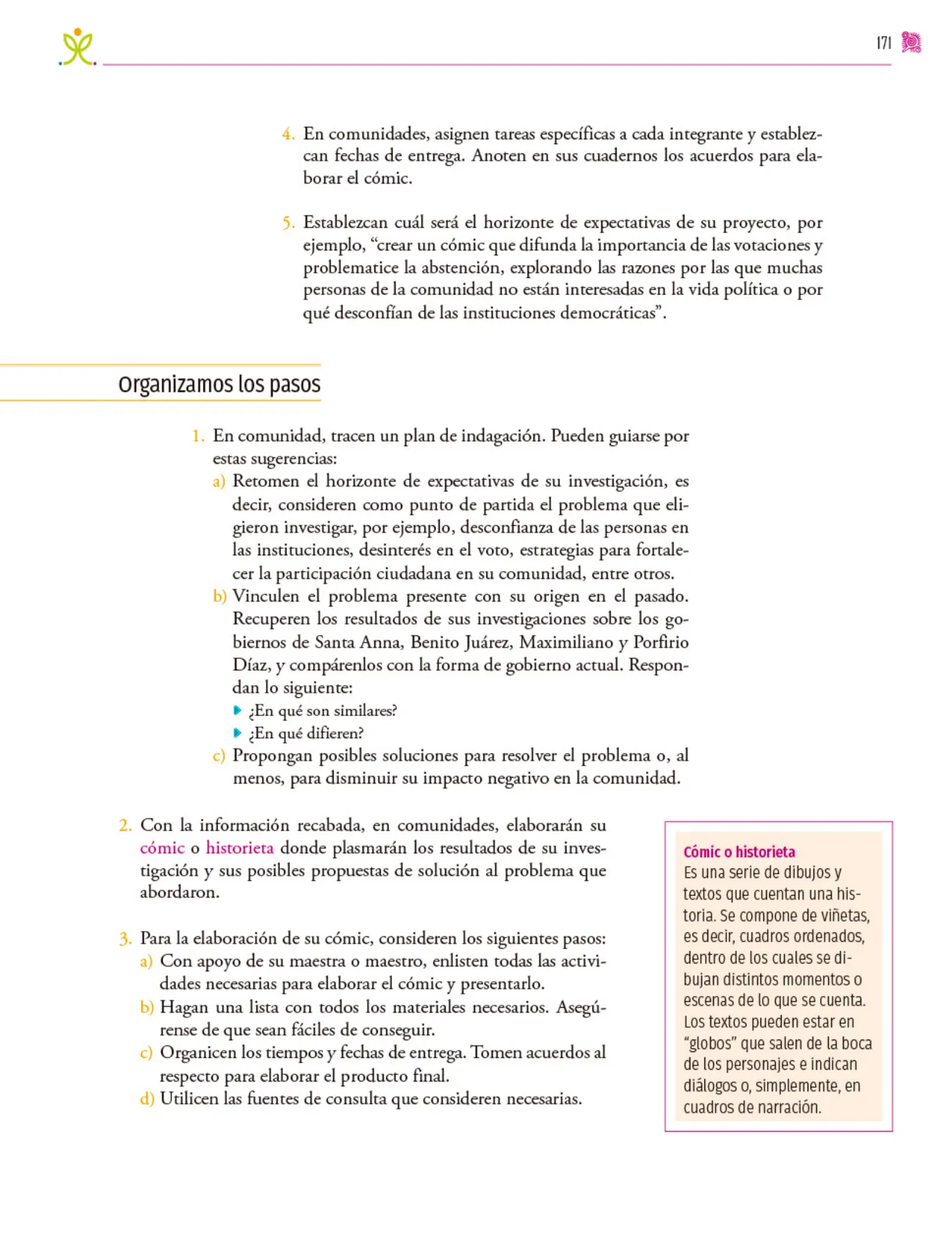 Miniatura página 172 de Colección Sk´asolil. Nuestro libro de proyectos.   Libro de Educación Secundaria Grado 2°  Ciclo Escolar 2025 - 2026