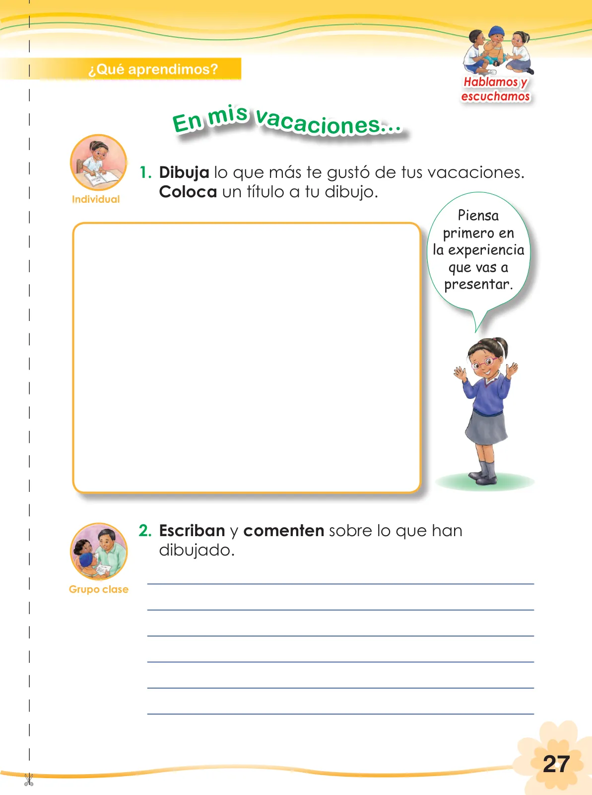 Miniatura página 29 de Comunicación 2 : cuaderno de trabajo para segundo grado de Educación Primaria 2019 · 2019